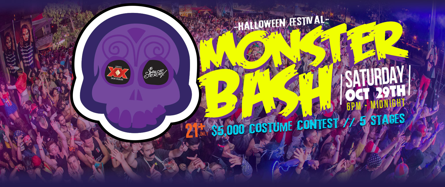 Monster Bash 2016 Halloween Festival Downtown San Diego to